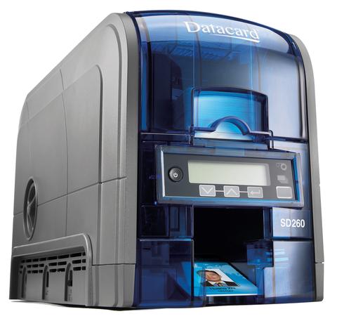Máy in thẻ nhựa Entrust SD260 tiết kiệm chi phí - Máy in thẻ nhựa, máy dập nổi, đầu đọc thẻ nhựa