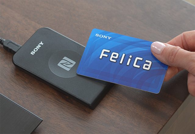 Thẻ Felica Felica smart card  - Máy in thẻ nhựa, máy dập nổi, đầu đọc thẻ nhựa