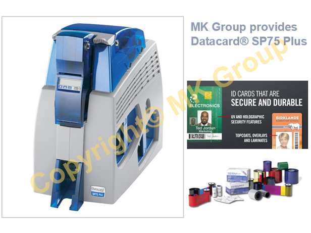 Máy in Thẻ nhựa Entrust® SP75 Plus - Máy in thẻ nhựa, máy dập nổi, đầu đọc thẻ nhựa