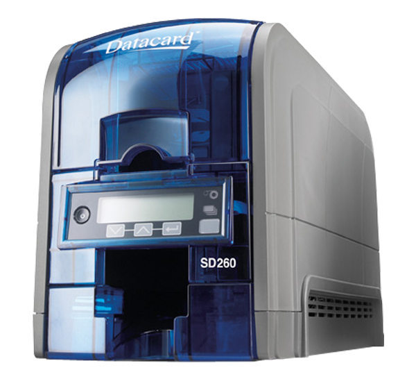 Máy in thẻ nhựa Entrust SD260 tiết kiệm chi phí - Máy in thẻ nhựa, máy dập nổi, đầu đọc thẻ nhựa