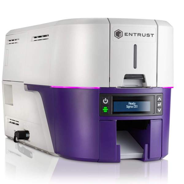 Máy in thẻ Entrust Sigma DS1 (USA) - Máy in thẻ nhựa, máy dập nổi, đầu đọc thẻ nhựa