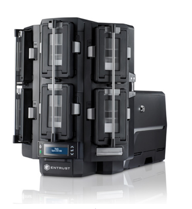 Máy in thẻ ID nhựa Sigma DS4 thế hệ mới - Máy in thẻ nhựa, máy dập nổi, đầu đọc thẻ nhựa