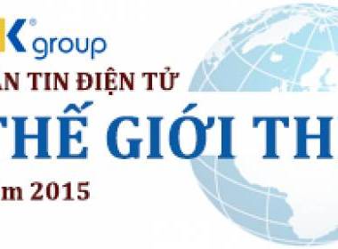 Bản tin Thế giới Thẻ điện tử MK Group số 40 - Tháng 9/2015 - Máy in thẻ nhựa, máy dập nổi, đầu đọc thẻ nhựa