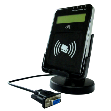 Đầu đọc thẻ USB NFC ACR122L có màn hình LCD - Máy in thẻ nhựa, máy dập nổi, đầu đọc thẻ nhựa
