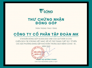 MK GROUP TIẾP TỤC CHUNG TAY PHÒNG CHỐNG COVID-19 - Máy in thẻ nhựa, máy dập nổi, đầu đọc thẻ nhựa