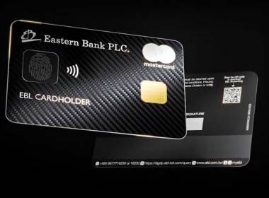 Mastercard ra mắt thẻ kim loại sinh trắc học - Máy in thẻ nhựa, máy dập nổi, đầu đọc thẻ nhựa