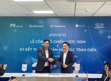 MK GROUP HỢP TÁC VỚI PAVANA THEO MÔ HÌNH NHÀ SẢN XUẤT - Máy in thẻ nhựa, máy dập nổi, đầu đọc thẻ nhựa