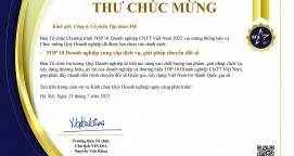 MK Group và MK Smart được lựa chọn vào TOP 10 CNTT 2022 - Máy in thẻ nhựa, máy dập nổi, đầu đọc thẻ nhựa
