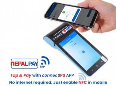 Nepal triển khai dịch vụ thanh toán di động NFC - Máy in thẻ nhựa, máy dập nổi, đầu đọc thẻ nhựa