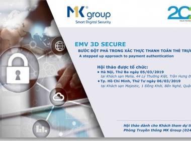 HỘI THẢO “GIẢI PHÁP XÁC THỰC GIAO DỊCH TRỰC TUYẾN DÀNH  - Máy in thẻ nhựa, máy dập nổi, đầu đọc thẻ nhựa