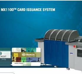 Hệ thống phát hành Thẻ tập trung công suất lớn MX1100 - Máy in thẻ nhựa, máy dập nổi, đầu đọc thẻ nhựa