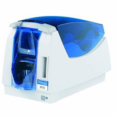 Máy in card nhựa Entrust SP25 Plus chất lượng in tốt - Máy in thẻ nhựa, máy dập nổi, đầu đọc thẻ nhựa