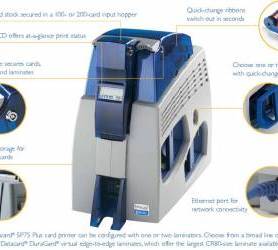 Máy in Thẻ nhựa Entrust® SP75 Plus - Máy in thẻ nhựa, máy dập nổi, đầu đọc thẻ nhựa