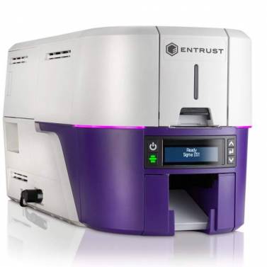 Máy in thẻ Entrust Sigma DS1 (USA) - Máy in thẻ nhựa, máy dập nổi, đầu đọc thẻ nhựa