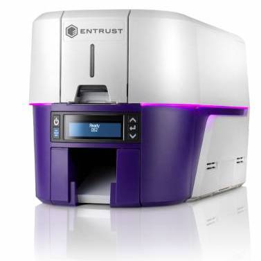 máy in thẻ entrust Sigma DS2 (USA) - Máy in thẻ nhựa, máy dập nổi, đầu đọc thẻ nhựa